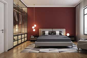 绩溪现代风格-卧室