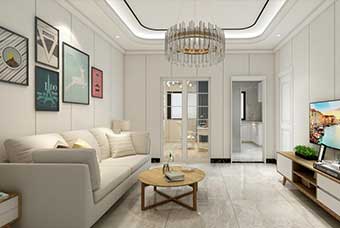 绩溪现代风格-客厅