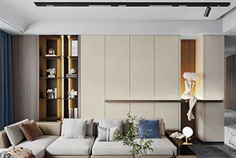 绩溪北欧风格-客厅