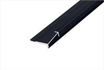 绩溪航空纤维墙咔铝合金阳角线（哑黑氧化）