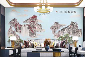 绩溪森佰汇航空纤维墙咔(鸿运当头)