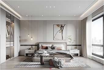 绩溪卧室空间案例